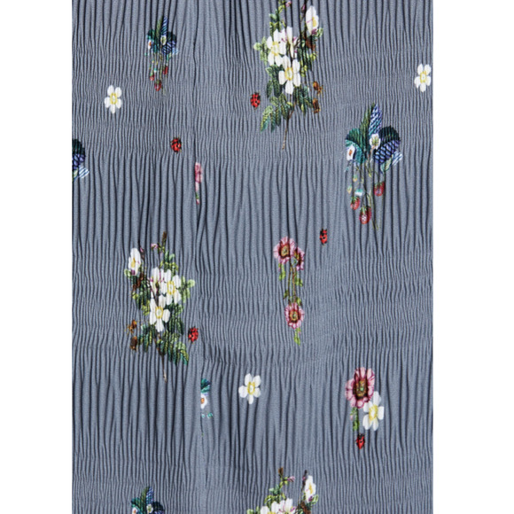 Ted Baker London Toppaz Oracle Plissé Dress 4 NWOT ORG $395 - Picture 7 of 9